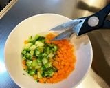 １歳　スプーン練習中　中華風卵あんかけ作り方2写真
