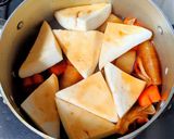 大根とハンペンのおでん風煮物作り方6写真