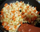 常備菜　オムレツの具作り方3写真