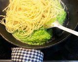 長ネギのジェノベーゼパスタ作り方4写真