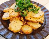 簡単ヘルシー！！サクサク菊芋の揚げ焼き♡作り方4写真