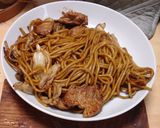 鉄板で作ったお店の味に近いソース焼きそば作り方26写真