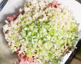 蓮根と豚ひき肉の蒸し中国の家庭料理作り方5写真