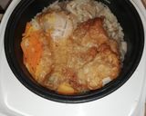 Xmas次の日はケンタッキー炊込みご飯作り方3写真