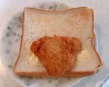 浅漬けが旨い！浅漬け入のチキンカツサンド作り方1写真