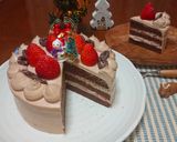 苺のチョコレートショートケーキ作り方18写真