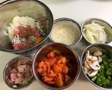 デミチーズ・ハンバーグ作り方2写真