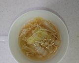 糖尿食えのきと白菜の洋風スープ作り方5写真