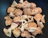 鶏肉とれんこんの照り煮作り方5写真