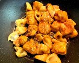鶏肉とれんこんの照り煮作り方7写真