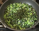 雑な男料理：大根の葉っぱ炒め！！作り方6写真
