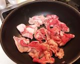 さつまいもと豚肉の粒マスタード炒め作り方4写真