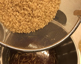 圧力鍋　もちもち玄米　ツナの炊き込みご飯作り方4写真