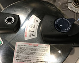 圧力鍋　もちもち玄米　ツナの炊き込みご飯作り方5写真
