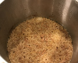 圧力鍋　もちもち玄米　ツナの炊き込みご飯作り方6写真