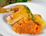 イタリア風ローストチキンとトマトリゾット作り方13写真
