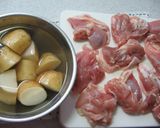 チキンとポテトのローズマリー焼き作り方1写真