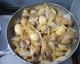 フライパンで♪鶏肉と大根のこっくり煮作り方5写真