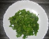 セロリの葉と玉ねぎのナムル作り方1写真