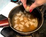 サバ缶でつみれのお吸い物作り方8写真