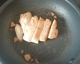 にんにくのクリームパスタ作り方5写真