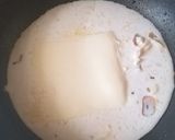 にんにくのクリームパスタ作り方7写真