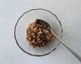 野菜サラダと食べる♪汁なしカレー担担めん作り方3写真