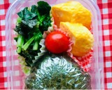 小海老と青のりと天かすのおにぎり♪作り方5写真