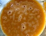 柿とほうじ茶のスクエアケーキ作り方4写真