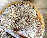 柿とほうじ茶のスクエアケーキ作り方6写真