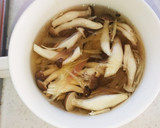 糖尿食ミョウガとしめじのすまし汁作り方6写真