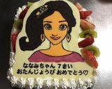 キャラクターデコチョコ（ケーキ）作り方34写真