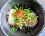 肉そぼろおにぎり作り方1写真