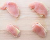 やわらかジューシー☆鶏ムネ肉の簡単包み焼作り方3写真