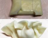 簡単!チーズ餃子と鶏肉団子餃子♪作り方4写真