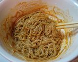 これまた簡単、辛さで食が進む韓国ピビン麺作り方3写真