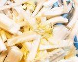 簡単☆白菜と塩昆布のシャキシャキサラダ作り方1写真
