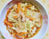 簡単！白菜と油揚げのレンチン煮びたし作り方4写真