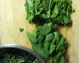 きくなとほうれん草のごまあえ作り方1写真