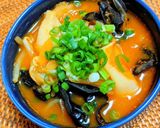 もやしと餃子の皮の旨辛スープ作り方6写真