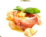 桃と生ハムの冷製パスタ作り方7写真