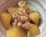 ふたりご飯 豚バラ大根 作り置き冷凍作り方4写真