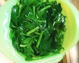 レンチンほうれん草で簡単ごま和え❤︎⃜作り方5写真