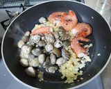 シーフードのトマトパスタ作り方4写真
