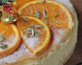 バレンシアオレンジのXmasチーズケーキ作り方29写真