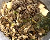 ネギたっぷり肉豆腐作り方5写真