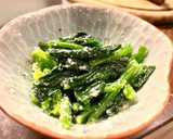 おつまみに★洋風ほうれん草のおひたし作り方4写真