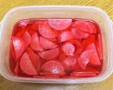 赤カブの甘酢漬け作り方4写真