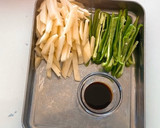 じゃがいもとピーマンのきんぴら作り方1写真