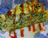【病院】ほうれんそうオムレツ【給食】作り方12写真